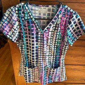 Med couture scrub top